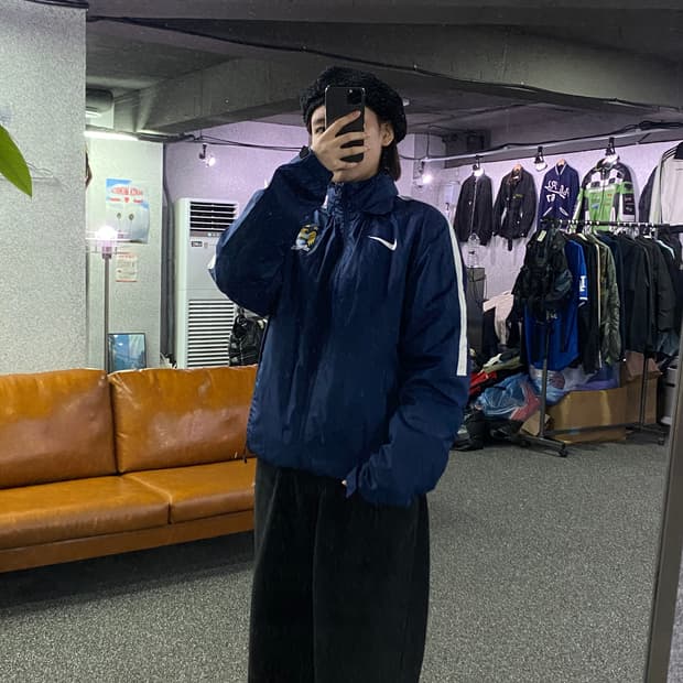 나이키 맨시티 투톤 바람막이 B2845