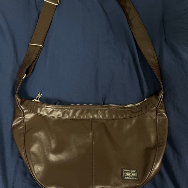 포터 프리스타일 숄더백 브라운 s