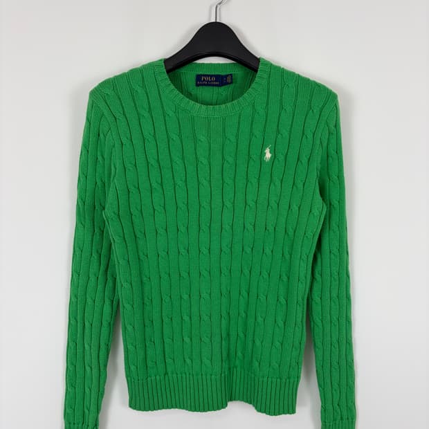 a35) 폴로랄프로렌 포니 케이블니트