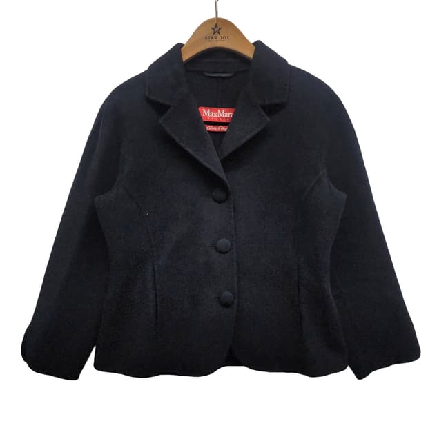[USA6] Maxmara 막스마라 스튜디오 테일러드 숏 울 자켓