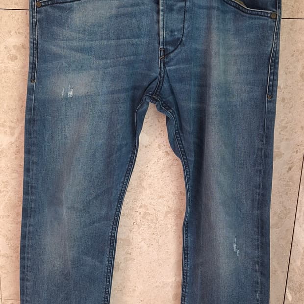 디젤 청바지 30사이즈 블루 워싱