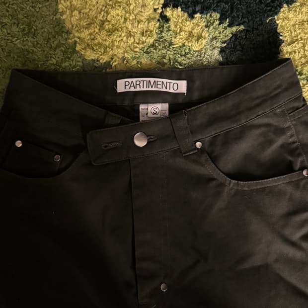 파르티멘토 카고 카키 팬츠
