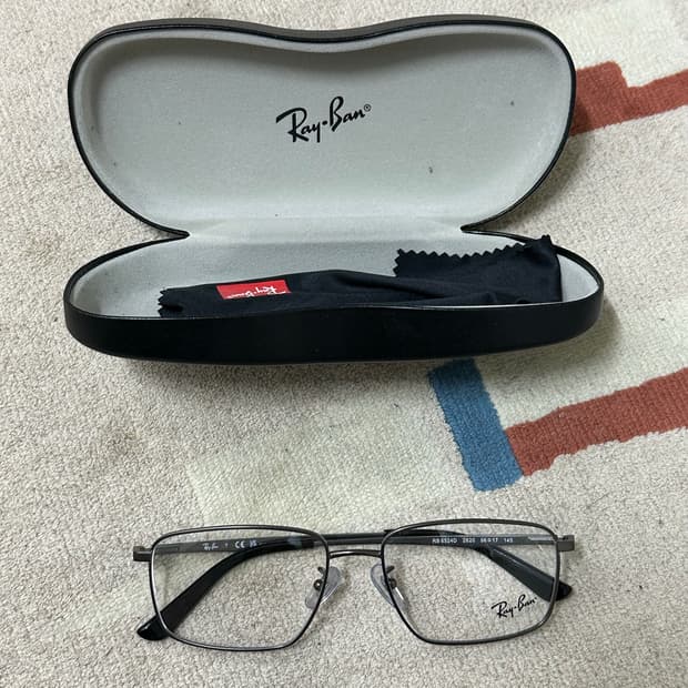 레이밴 메탈 안경