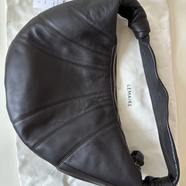 르메르 포춘백 라지 다크초코