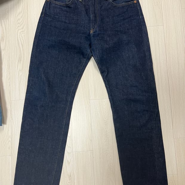 택포11) LVC 54501 32x34 리지드 실측30x30 셀비지 데님