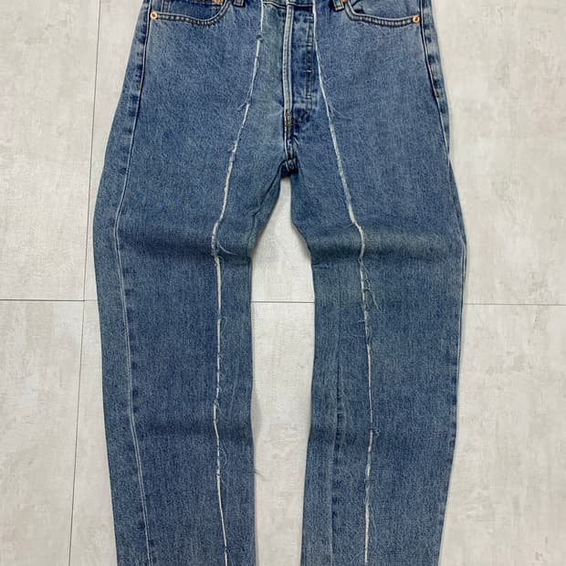 리바이스 501 데님 팬츠 #566