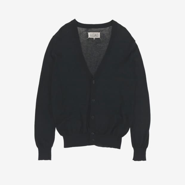 Margiela elbow patch cardigan