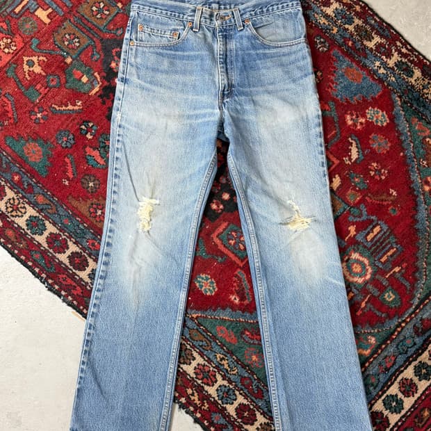 90's USA Made 빈티지 리바이스 517 오렌지탭