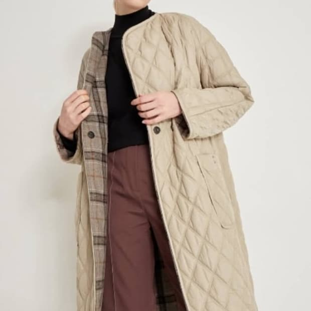 한섬 시스템 리버시블 패딩코트 82-94-160사이즈