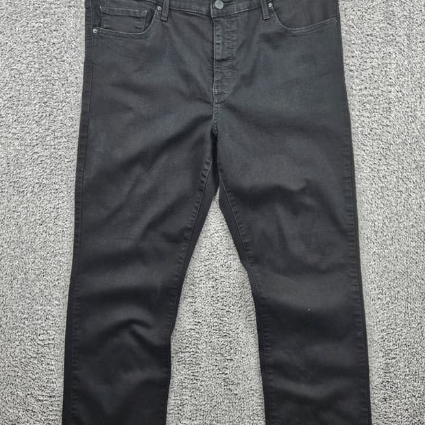 리바이스 블랙 진 데님 팬츠 ( 34X30 ) / 11558