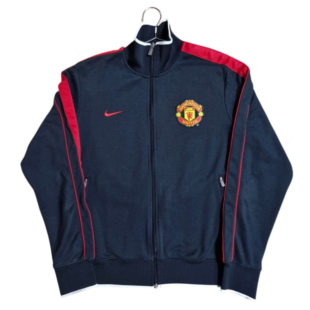 나이키 맨체스터 유나이티드 트랙탑 블랙/레드 XL