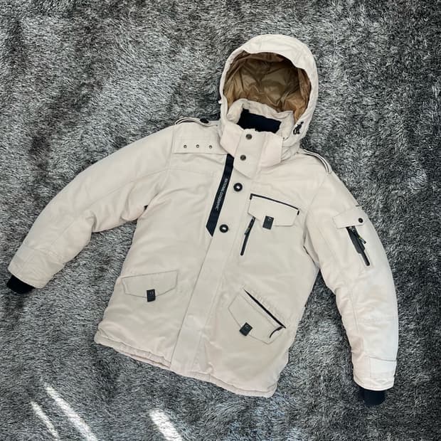 네셔널지오그래픽 안사시 중량 다운 패딩 (100)