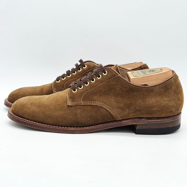 알든 A9401 스웨이드 플레인토 슈즈 밀리터리 라스트 (8 1/2 D)