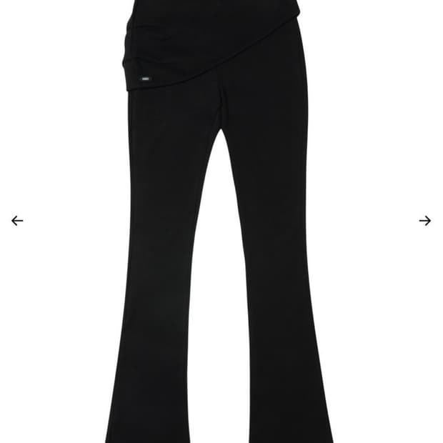 [새상품] 보헤미안서울 베이직 폴디드 부츠 컷 팬츠 m