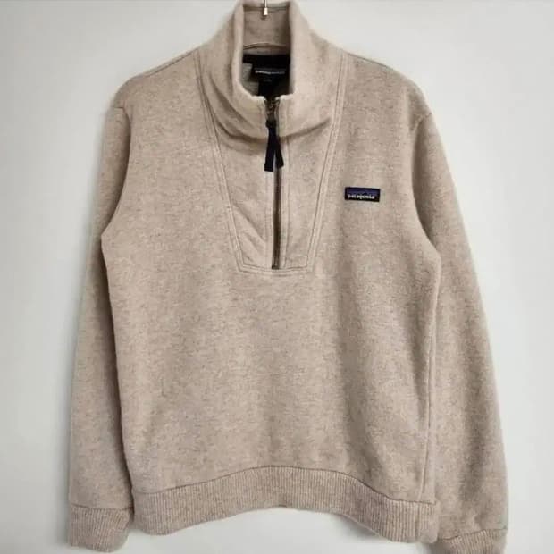 370 ) 정품 파타고니아 니트 하프 집업 남여공용 최상급