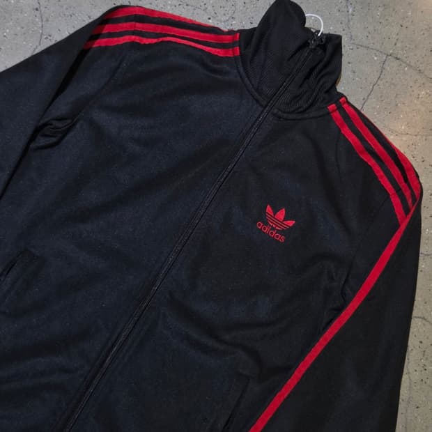 adidas 아디다스 오리엔탈 블랙레드 져지