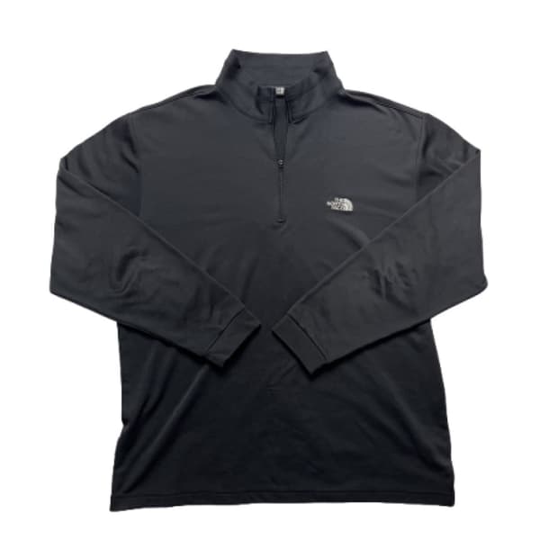 노스페이스 하프 반 집업 기능성 긴팔 티셔츠 중고 구제 빈티지