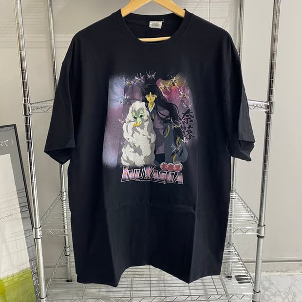 이누야샤 나락 부틀렉 애니메이션 티셔츠 애니티