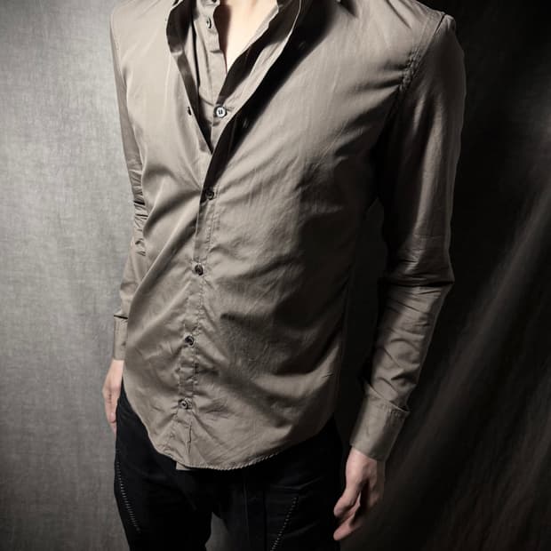 Julius 06SS The Structure Layered Shirt