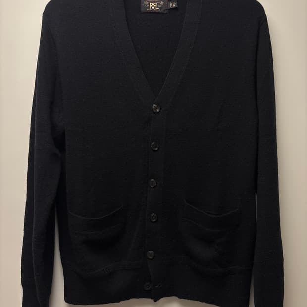 더블알엘 캐시미어 가디건