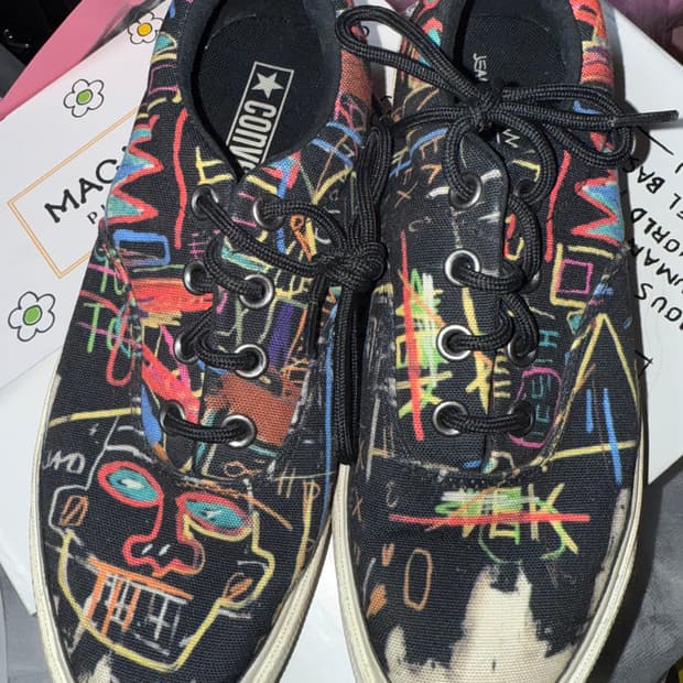 컨버스 X 바스키아 블랙 250