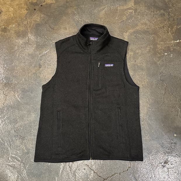 파타고니아 플리스 베스트 조끼 블랙 M