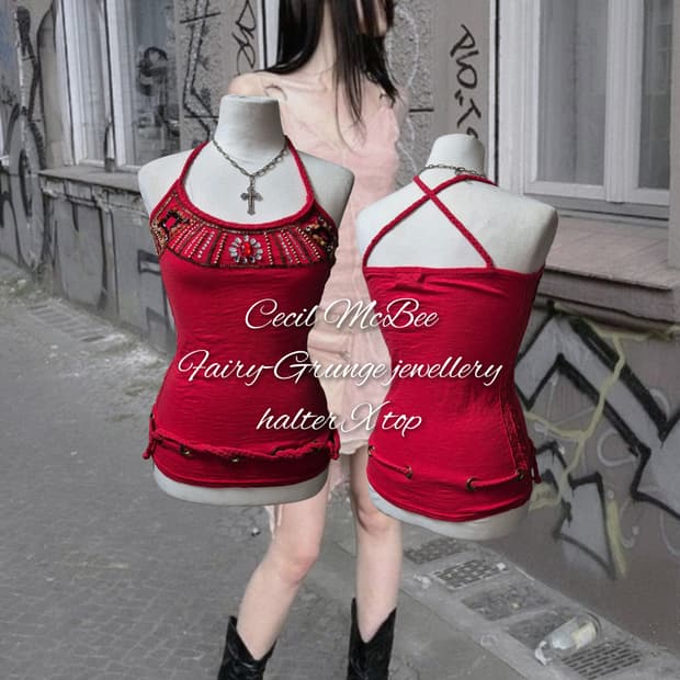 Cecil McBee Fairy-Grunge jewellery halte