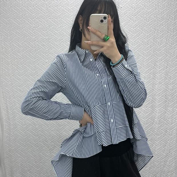 자라 언발 페어리 드레스 셔츠 블라우스 M C08201