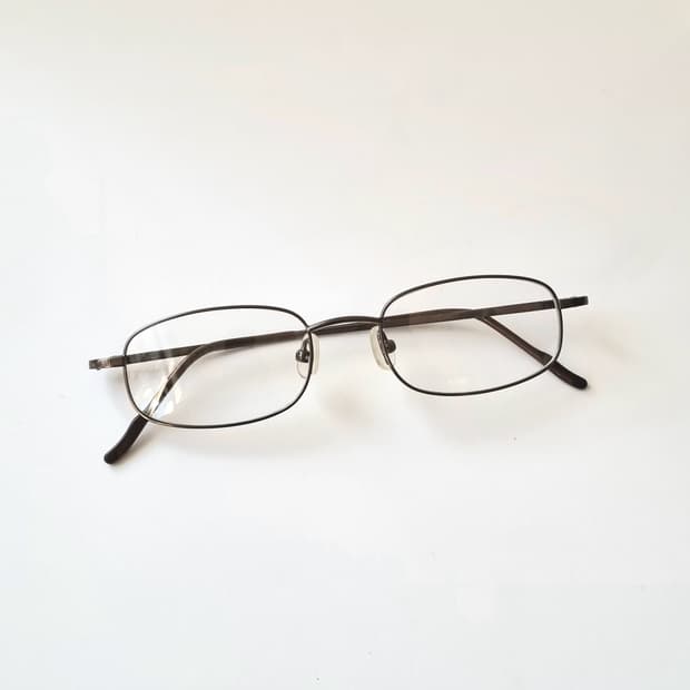 데드스탁 빈티지 레트로사각 긱시크 안경테 562