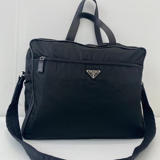 프라다 나일론 사피아노 2way 보스턴백