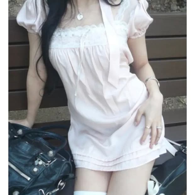 (구함) 엔젤넘버555 엔넘파 러블리 돌 베이비 원피스 드레스 구함