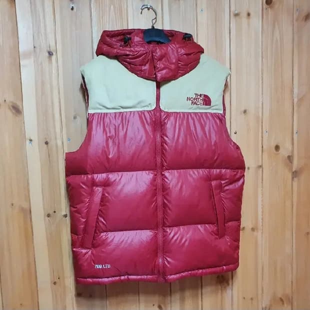 한정판 노스페이스 700LTD 거위털 구스다운 패딩 조끼 95 100