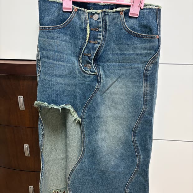 앤더슨벨 데님 롱치마