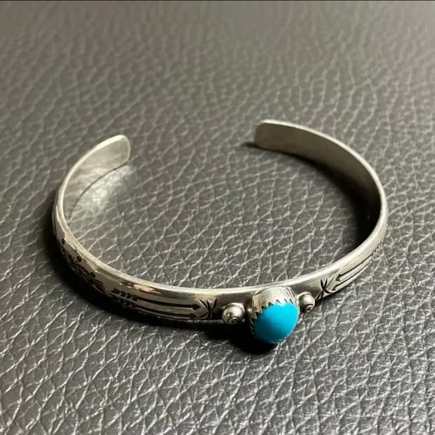 네이티브 아메리칸 나바호 뱅글 925실버 navajo