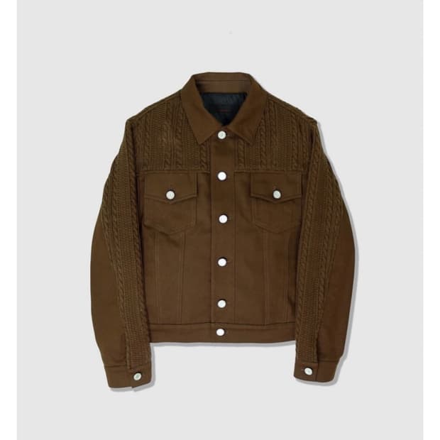 애니타로릭 ZINNIA MIX JACKET 믹스자켓 L