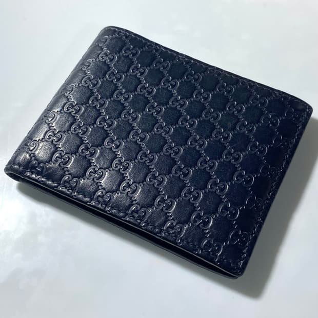 [정품] GUCCI 구찌 마이크로시마 반지갑