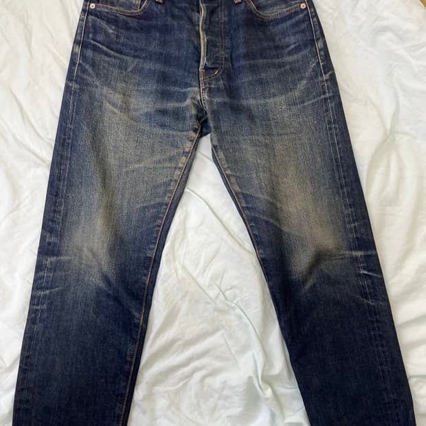 오디너리피플 앵클핏 청바지