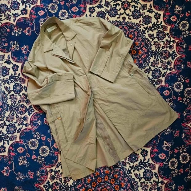 한섬 시스템(System)  루즈핏 바람막이 야상 코트