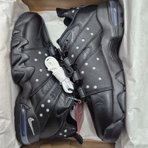 나이키 x 슈프림 SB 에어 맥스 2 CB 94 로우 블랙 메탈릭 블랙