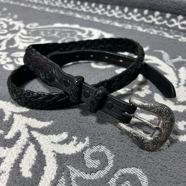 Nocona 웨스턴 툴 슬림 벨트