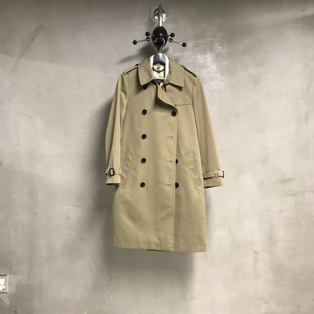 버버리 트렌치 코트 카키 10(W)
