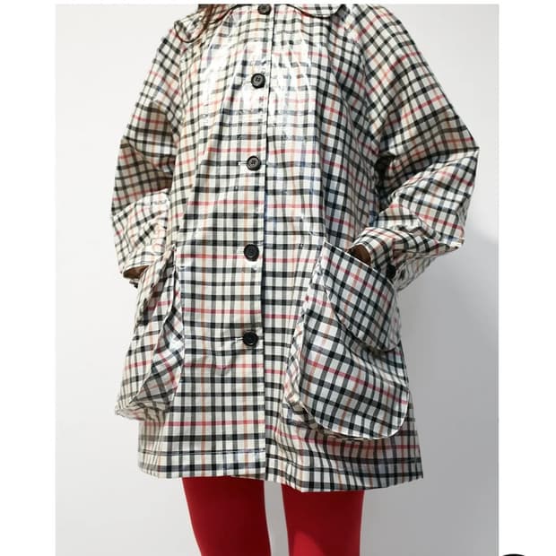 언노운블루 트렌치 코트