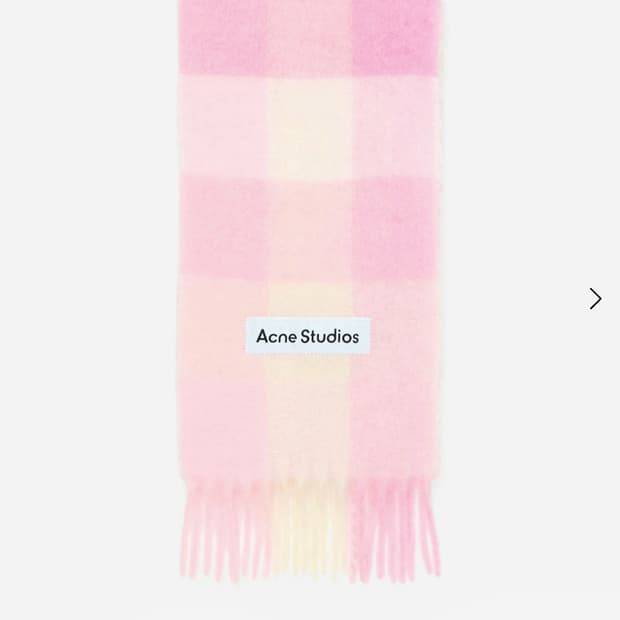아크네스튜디오
25fw 모헤어 알파카 울 머플러 목도리 캔디핑크