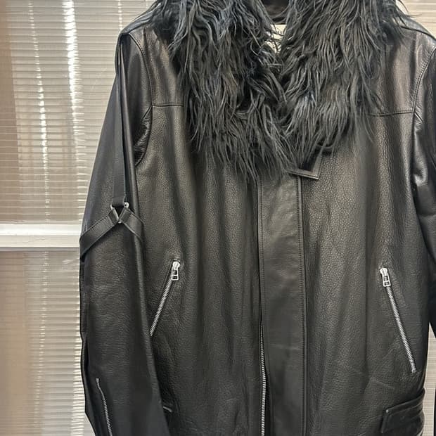 핼무트랭 아카이브 아스트로 가죽 자켓