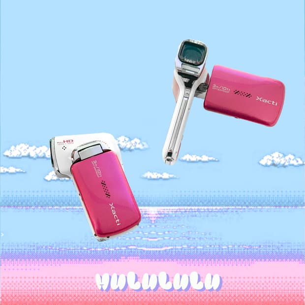 (풀박스)산요 작티 Xacti DMX-CA100 뉴진스 캠코더