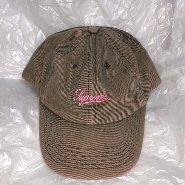 Supreme Washed Twill 6-panel