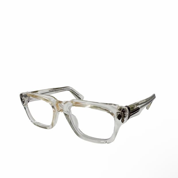 크롬하츠 클래식 날린 GNARLIN 스퀘어 클리어 크리스탈 투명테 안경