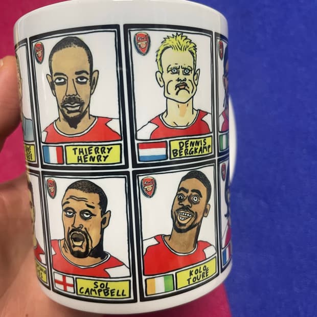 아스날 03-04시즌 무패우승 빈티지 머그컵