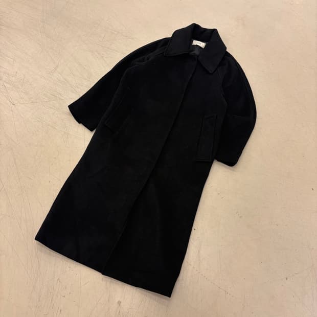 라퍼지 우먼 블랙 롱코트