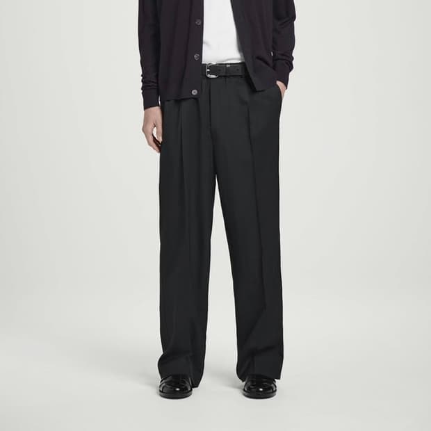 COS 코스 비스코스 울 블렌드 팬츠